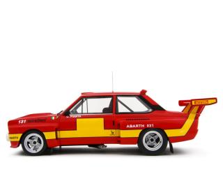Fiat Abarth 031 Bertone Giro d`Italia 1975 Ver. Presentazione Laudoracing 1:18 Resinemodell (Türen, Motorhaube... nicht zu öffnen!)